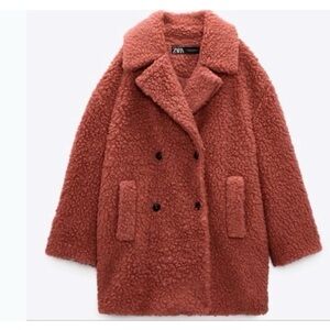 Zara Women's Rose Fleece Coat